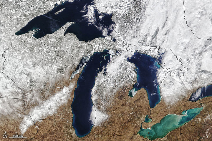 Great Lakes Low on Ice - related image preview