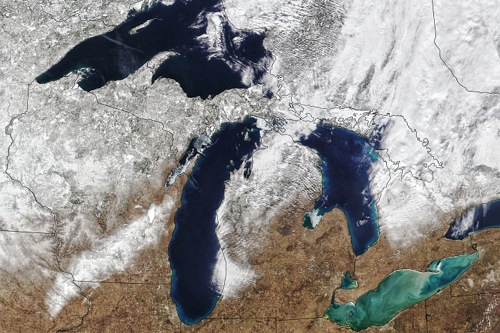 Great Lakes Low on Ice