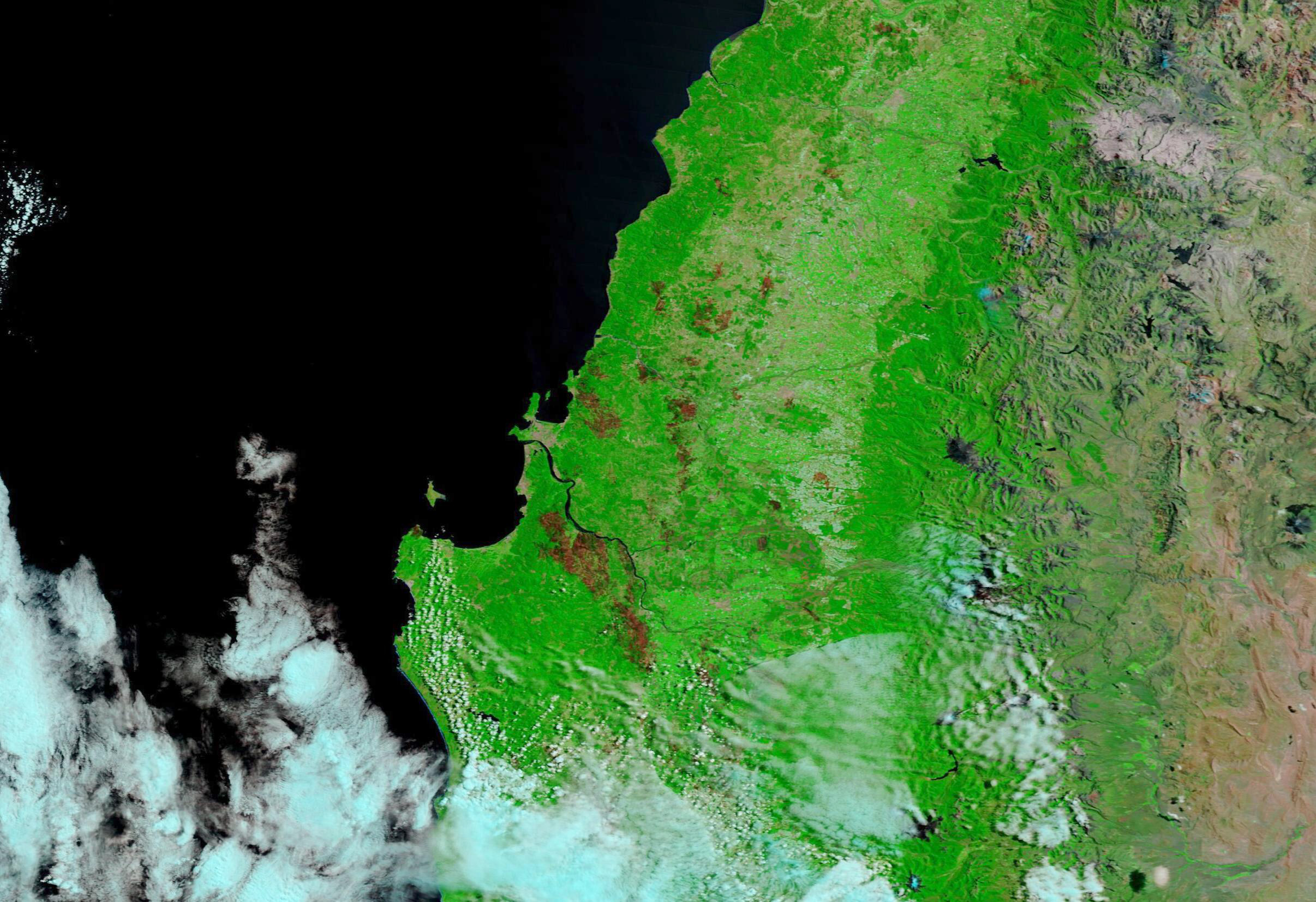 Fires Scar the Chilean Landscape - related image preview