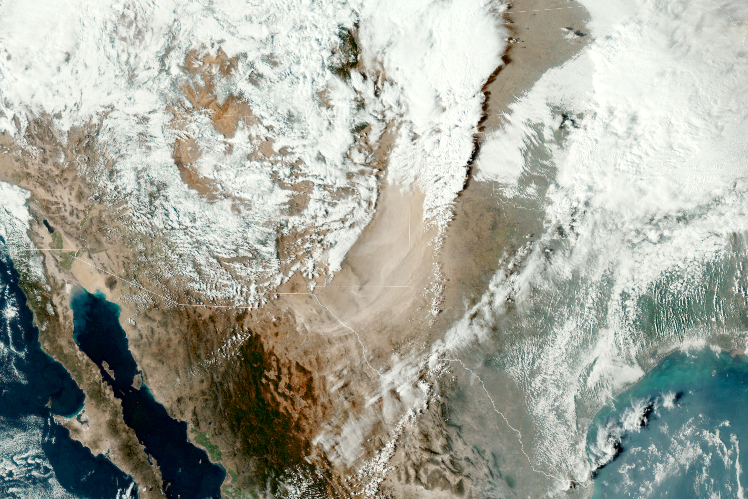 Dust Blows Across the U.S. Southwest - related image preview