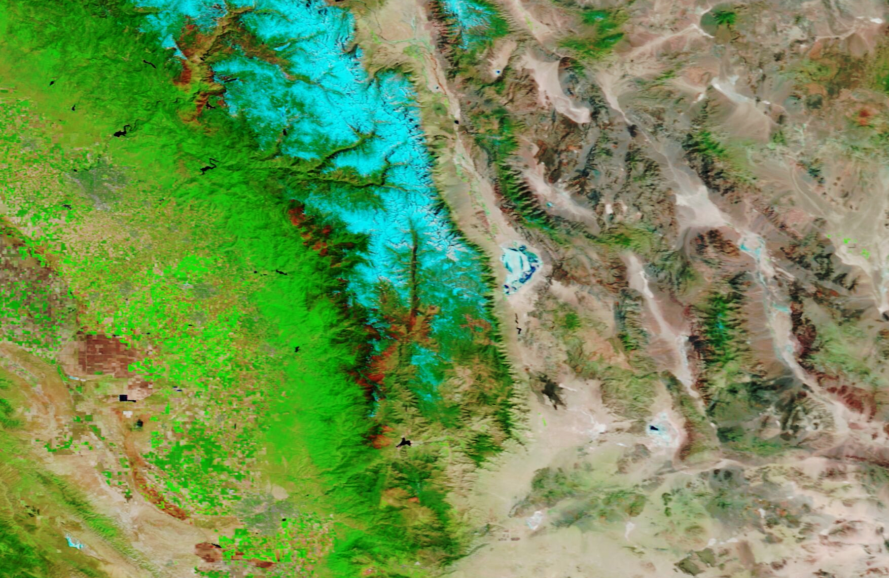 A Surge of Floodwater For Owens Lake - related image preview