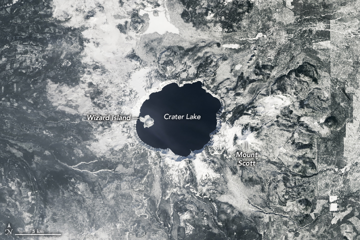 A Clear View of Crater Lake - related image preview