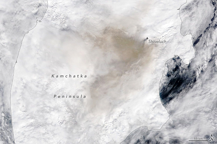 Kamchatka Erupts