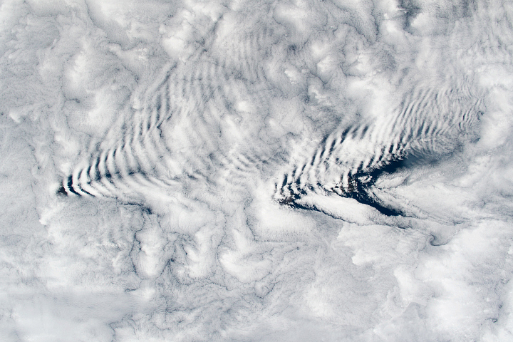 Wave Clouds Over the Crozet Islands - related image preview