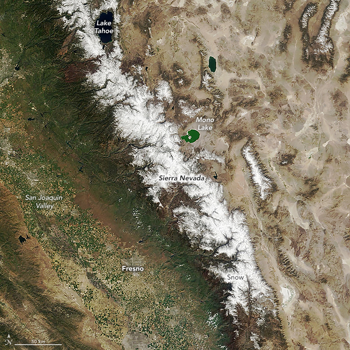 A Boom Year for Sierra Nevada Snow