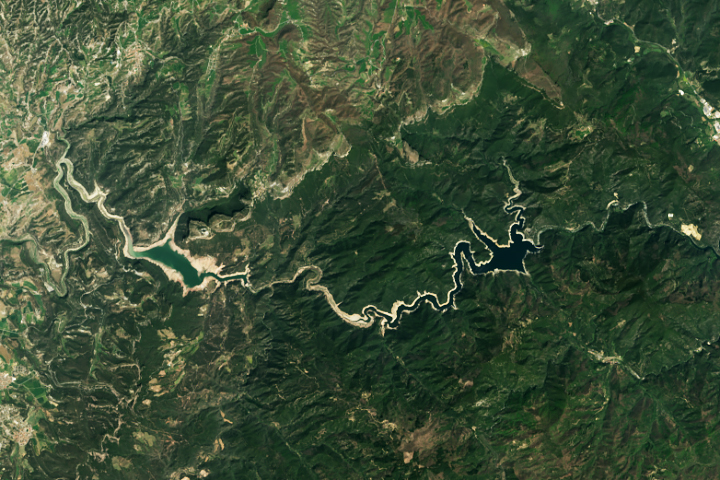 Shrinking Reservoirs in Catalonia