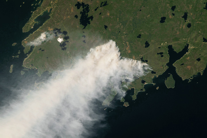 Raging Fires in Nova Scotia