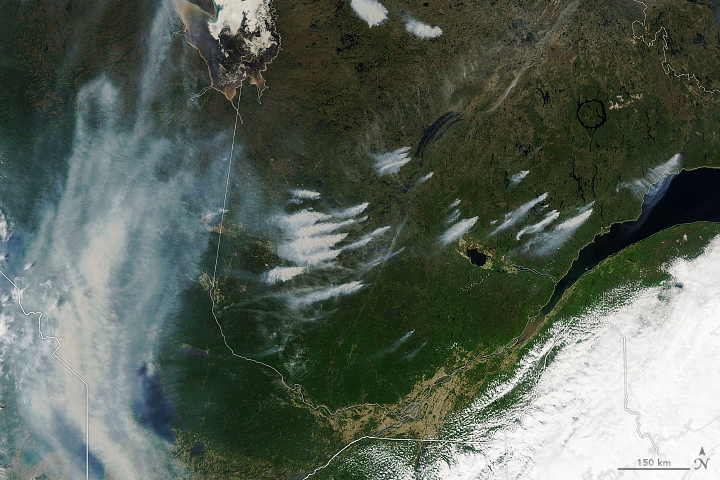Fires Burn Across Quebec - related image preview