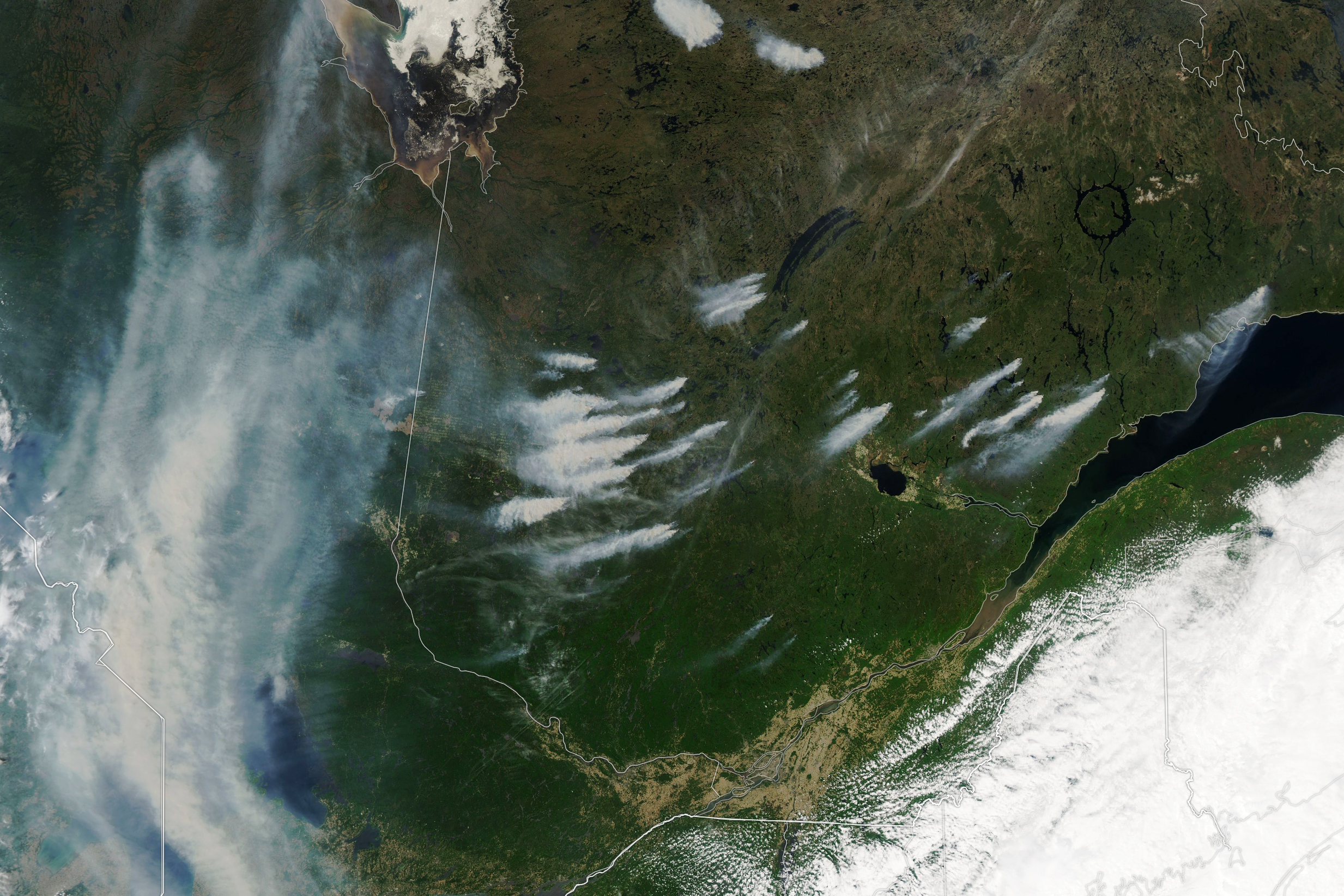 Fires Burn Across Quebec - related image preview