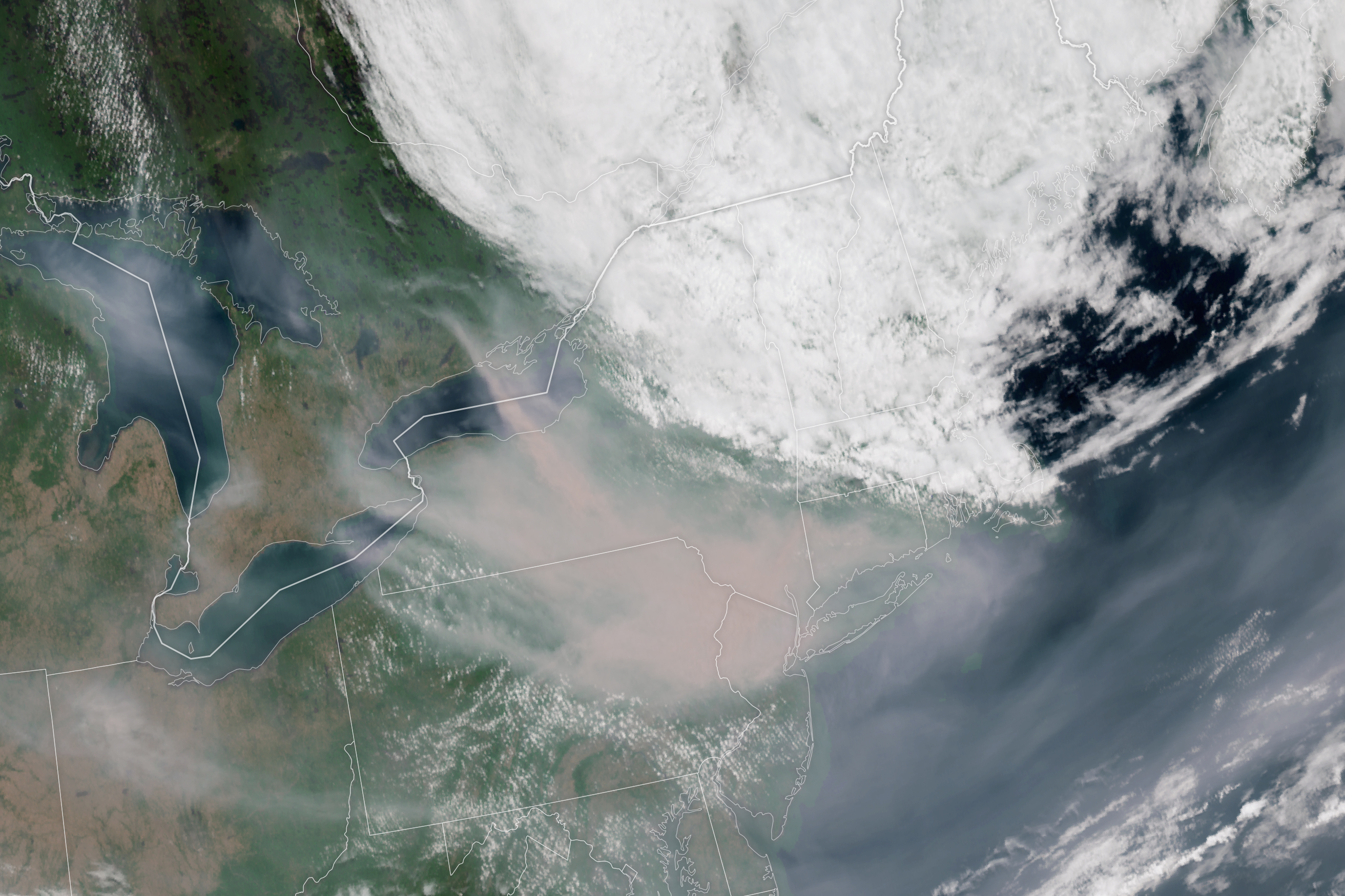 Smoke Smothers the Northeast - related image preview