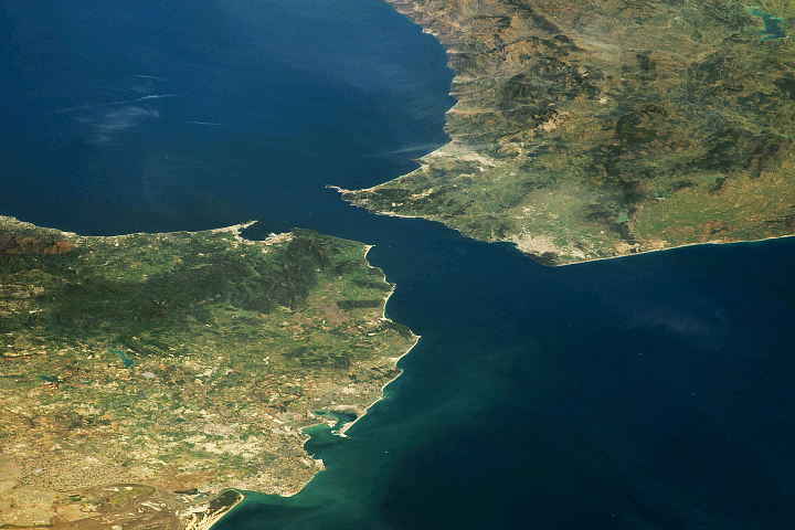 The Strait of Gibraltar - selected image