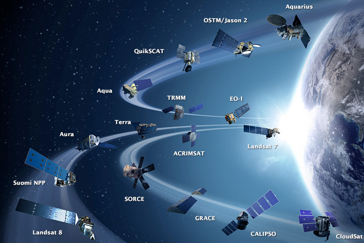 On This Day in 2013: NASA’s Earth Science Satellite Fleet