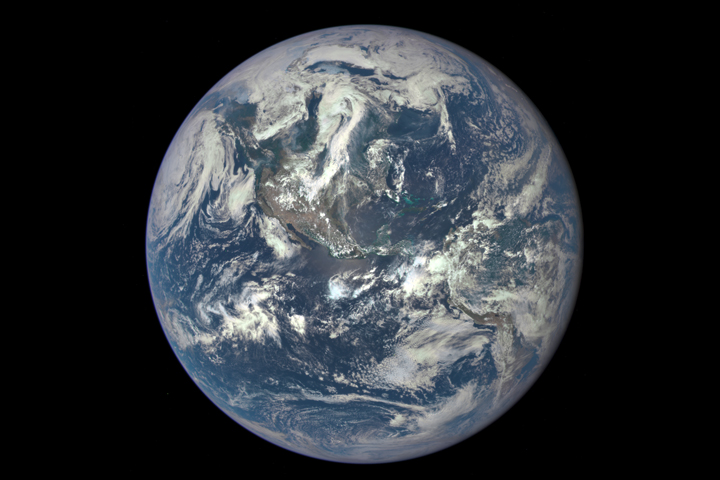 nasa earth north