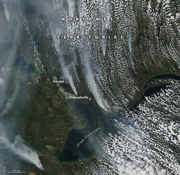 Relentless Wildfires in Canada