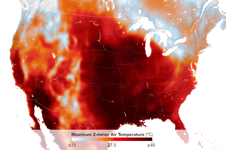 Heat Dome Descends on Central U.S. - related image preview