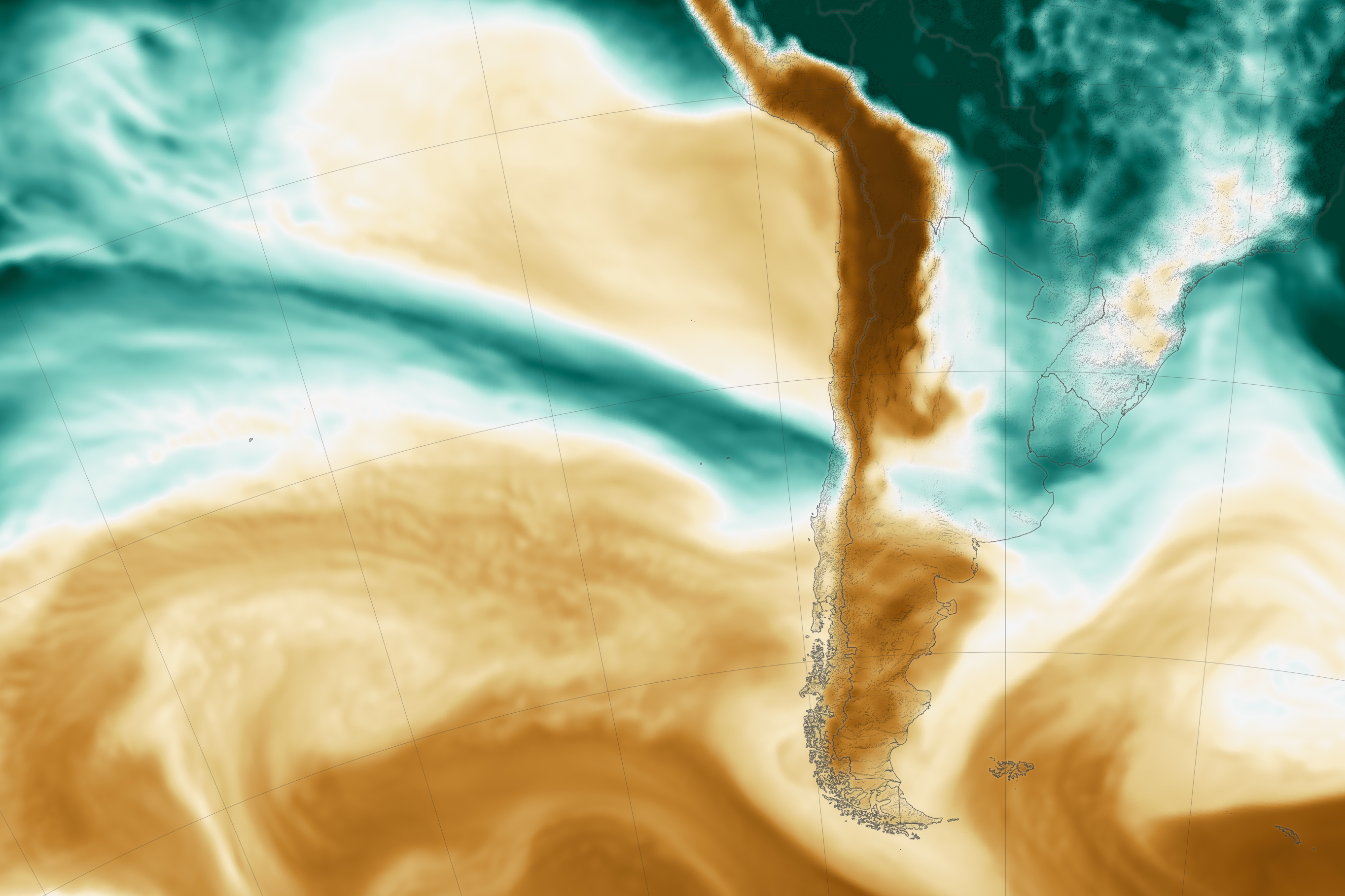 Atmospheric Rivers Swamp Central Chile - related image preview