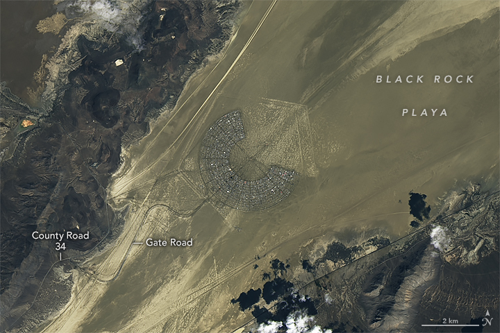 Summer Rains on Nevada’s Black Rock Playa - related image preview