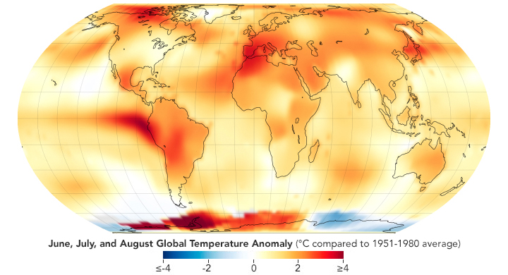 Summer 2023 Was the Hottest on Record