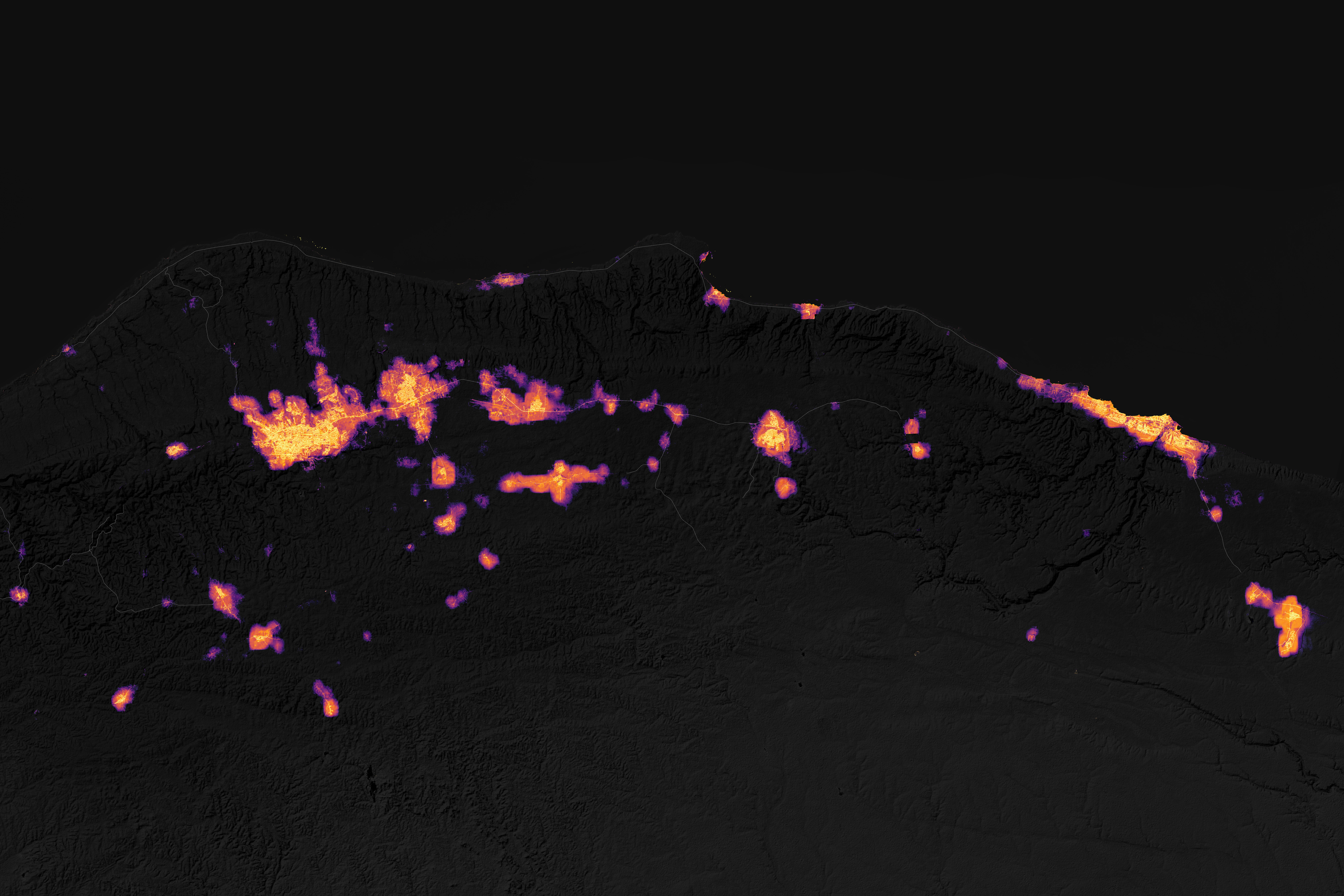 Tracking Nightlights in Libya - related image preview