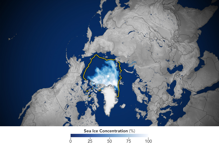 Arctic Sea Ice 6th Lowest on Record   - related image preview
