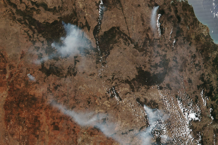 Bushfires in Queensland - selected image