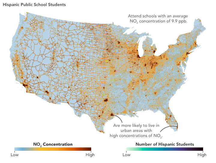 An Unequal Air Pollution Burden at School
