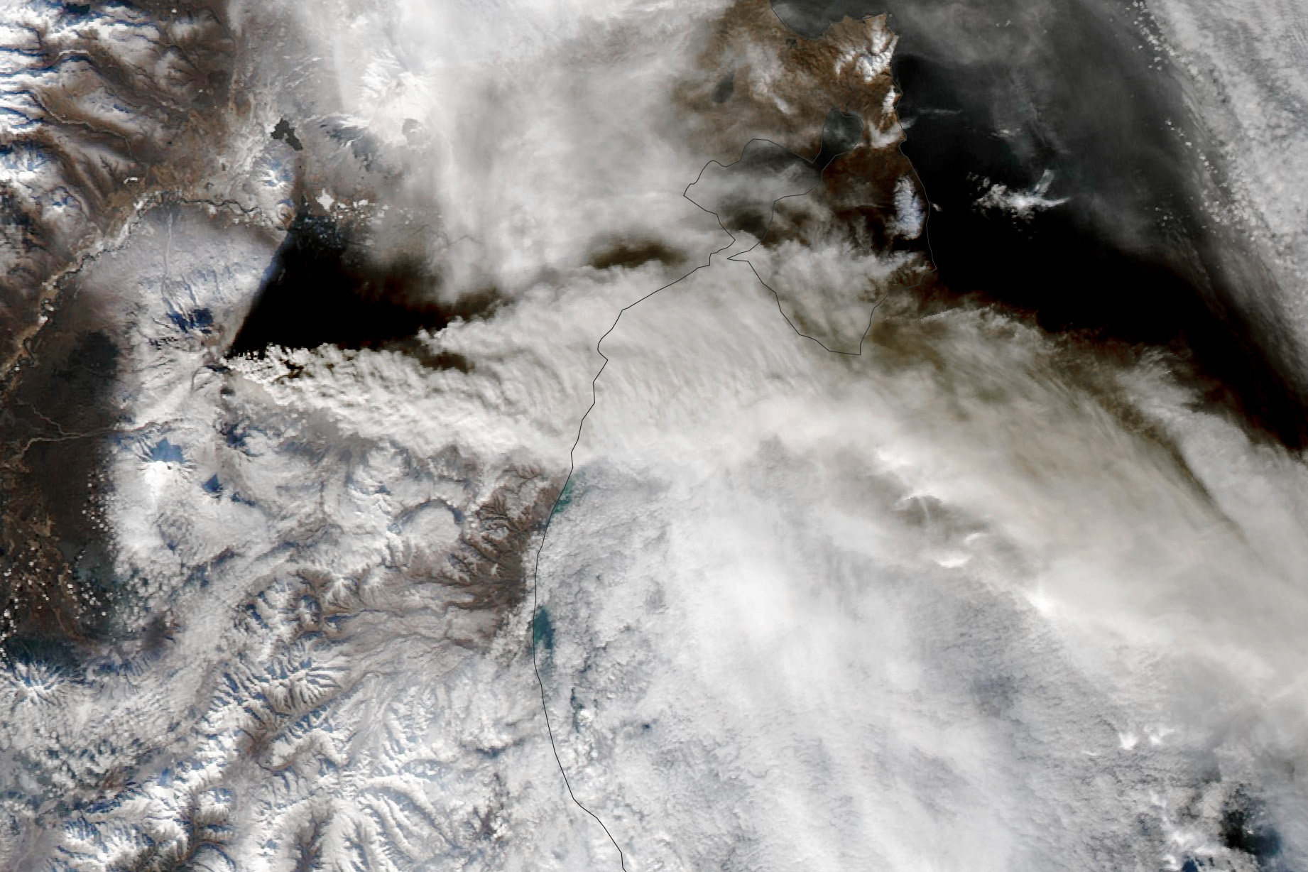 Volcanic Plume Billows From Klyuchevskoy - related image preview