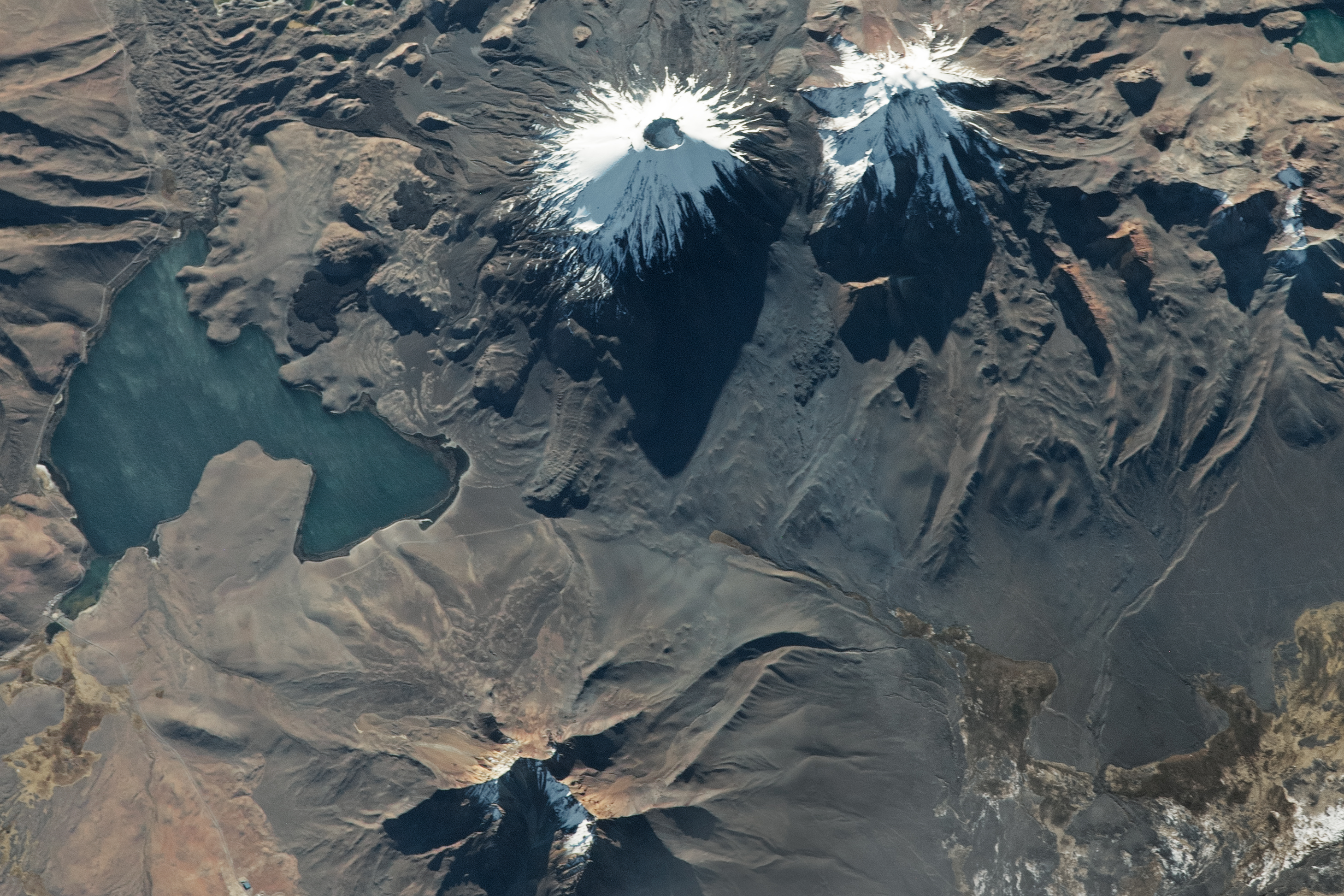 Volcanic Duo in the Andes Mountains - related image preview