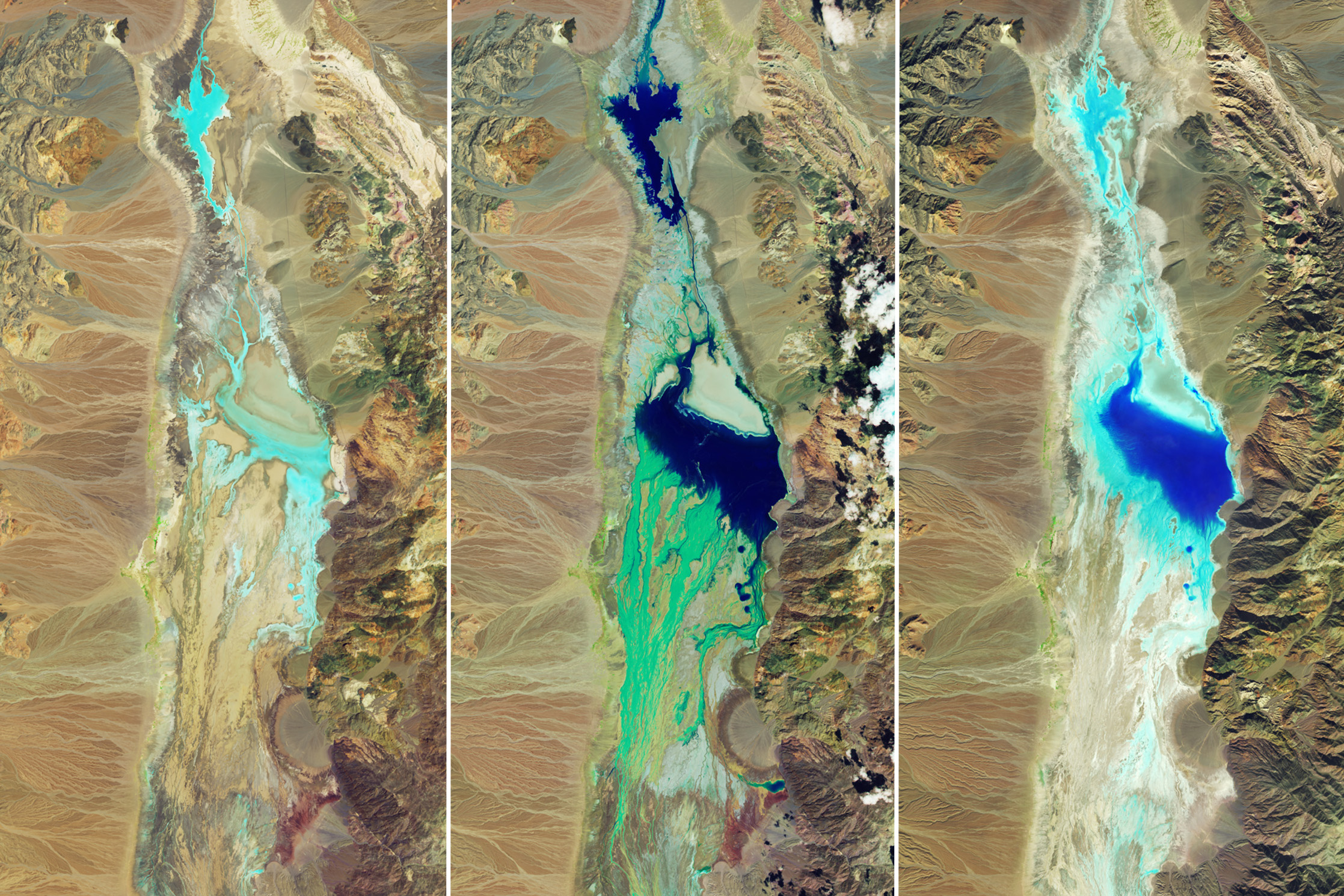 Floodwaters Fill Badwater Basin - related image preview