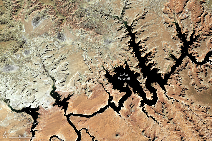 Lake Powell Rebounds but Drought Remains