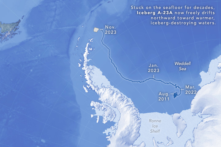 Antarctic Iceberg Sails Away - related image preview