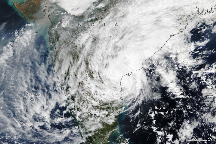 Michaung Drenches India’s Southeast Coast - related image preview