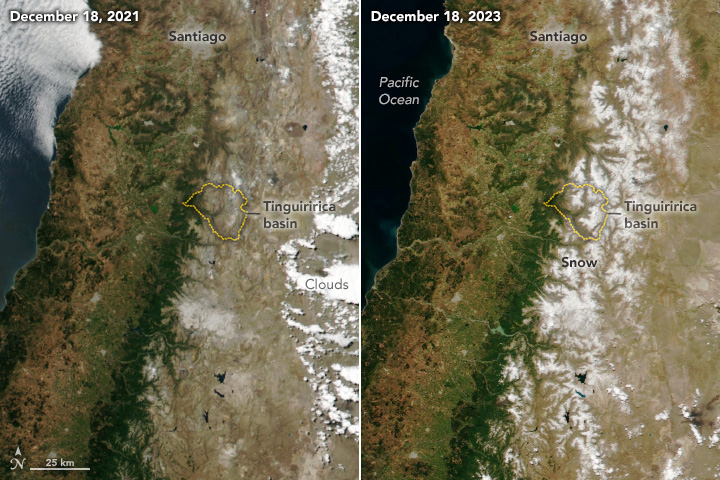 Andes Snowpack Hangs On - related image preview