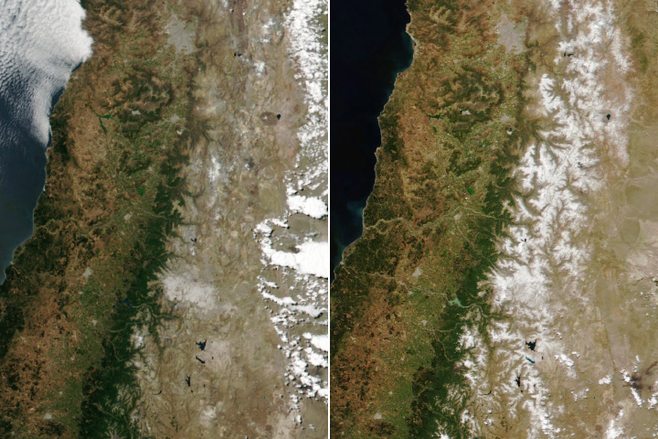 Andes Snowpack Hangs On - selected image