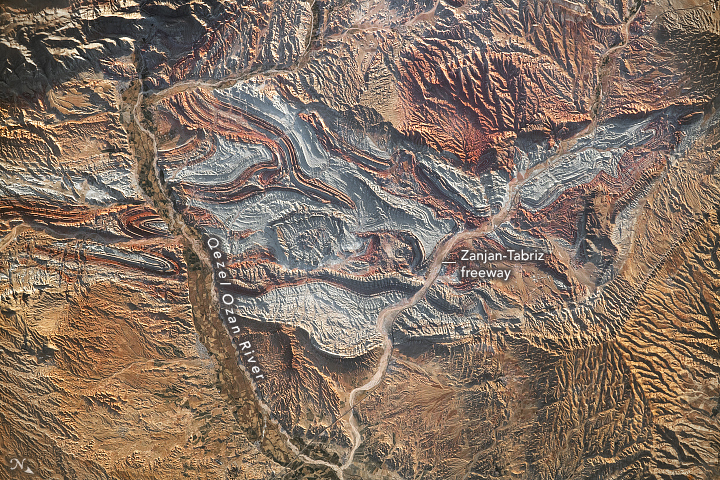 Folded Rocks of Northwest Iran