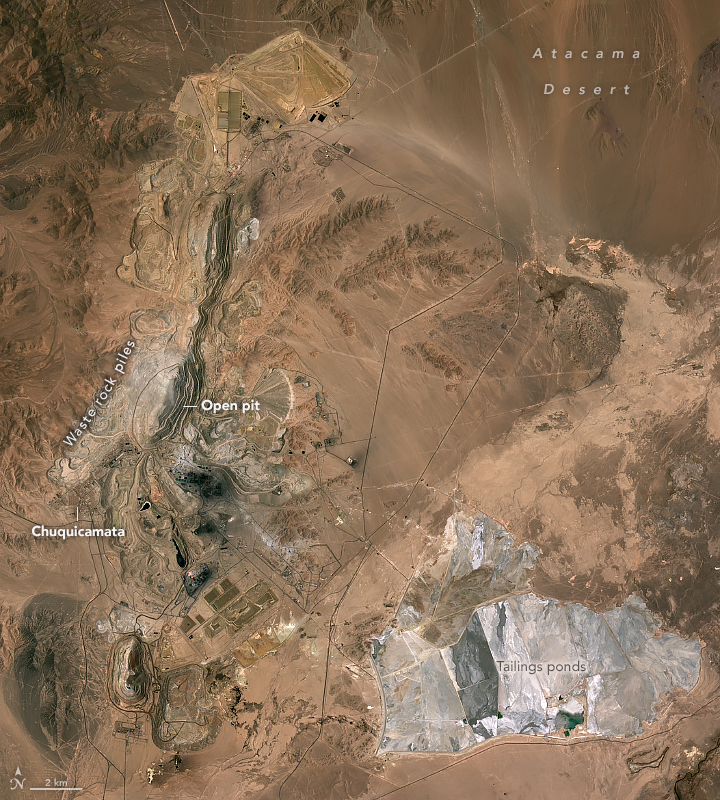 Copper Mining at Chuquicamata