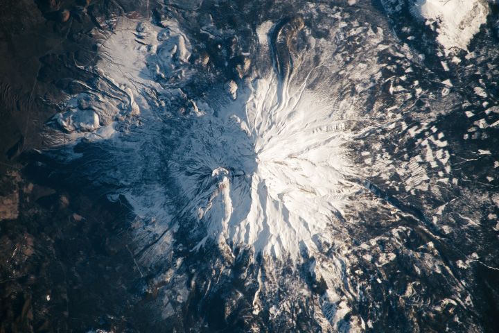Mount Shasta in Winter
