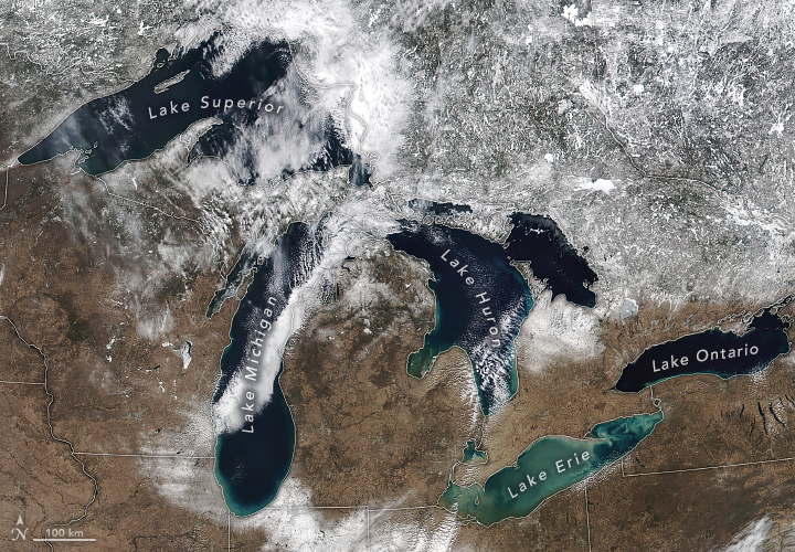New Lows for Great Lakes Ice Cover