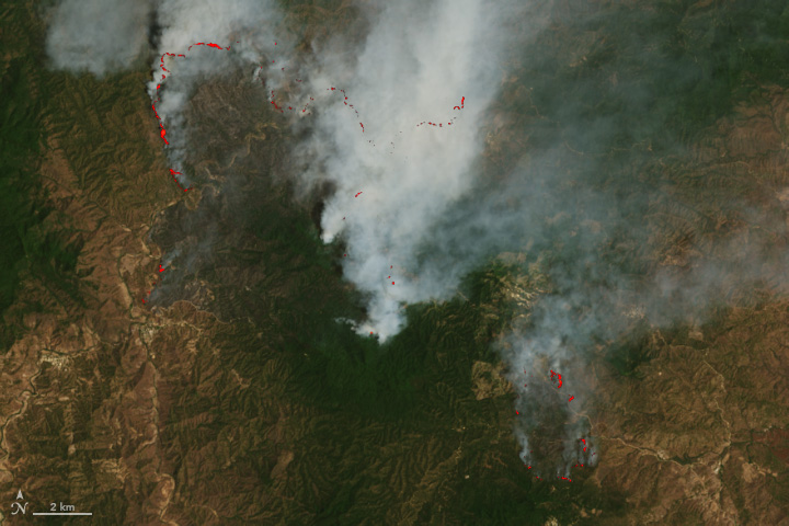 Fire in Southern Mexico - related image preview