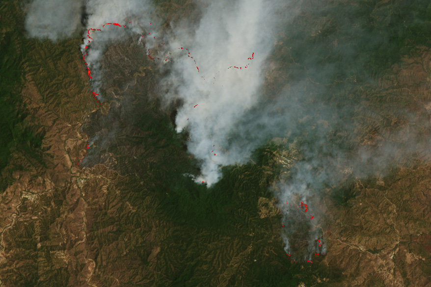 Fire in Southern Mexico - related image preview