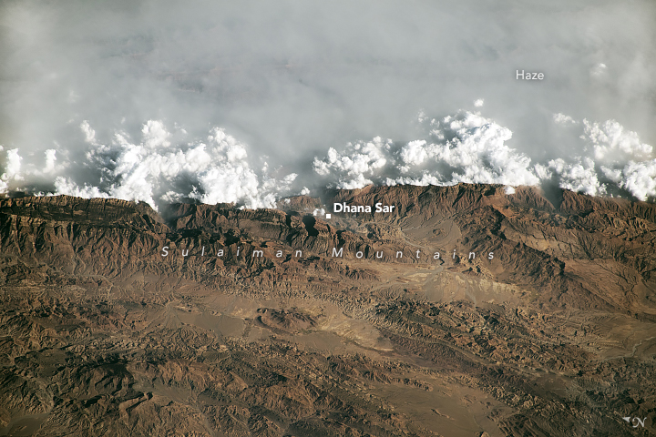Haze Meets the Sulaiman Mountains - related image preview