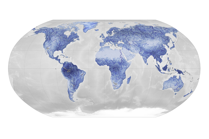 Global Accounting of Earth’s Rivers