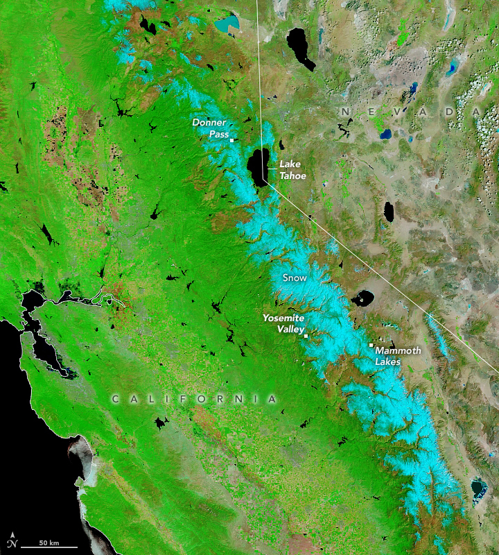 Sierra Snowpack Springs Back - related image preview