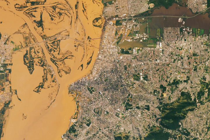 Floods Engulf Porto Alegre