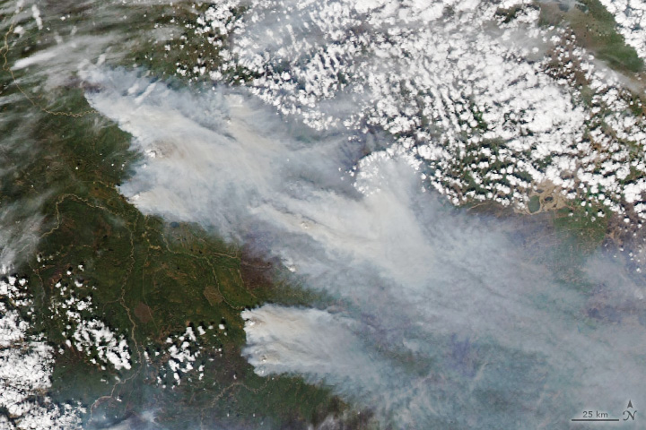 Smoke and Fire in British Columbia