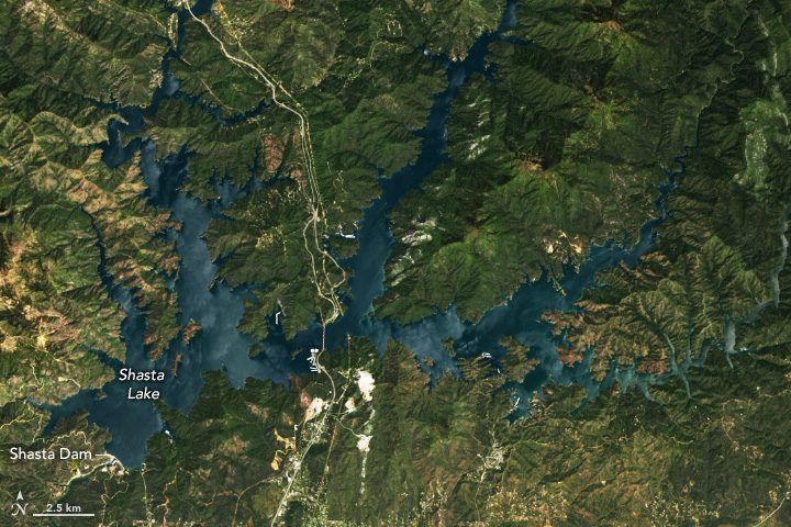 Shasta Lake Fills Up Again