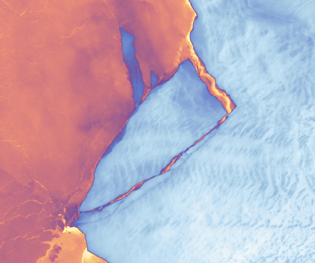 Antarctic Ice Shelf Spawns Iceberg A-83 - related image preview