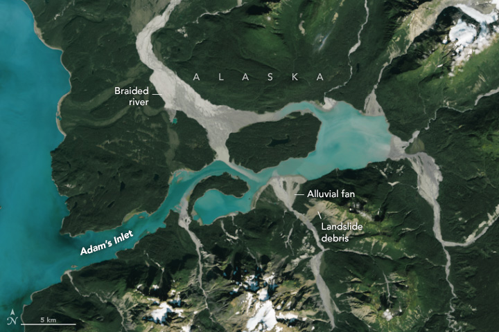 A Geological Wonderland in Alaska