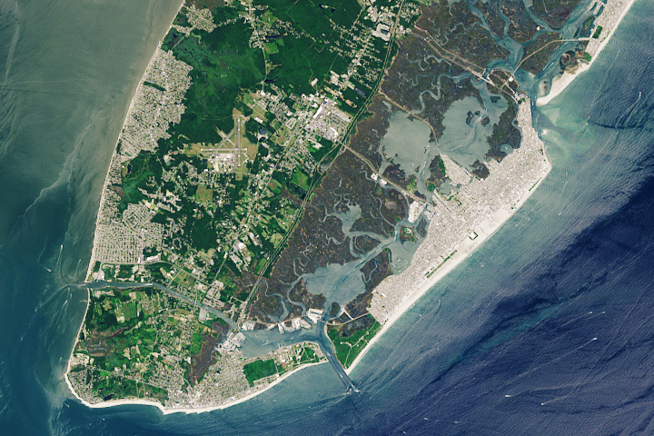 NASA Returns to the Beach: Wide Wildwood Beaches