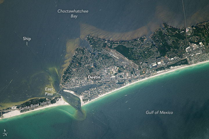 La NASA vuelve a la playa: Playas luminosas en Florida